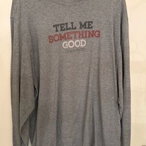 Life Is Good Men’s Grey Long Sleeve Crusher Shirt Size XXL